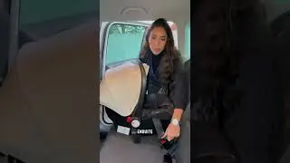 Comment attacher le cosy dans la voiture? #poussette #mommy #bebe #stroller #baby #parents #mama
