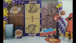 The Best NBA Themed Backdrop for Your Party #teamacesmanila