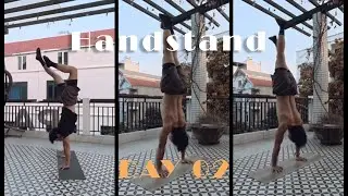 Handstand challenge road to 1 min hold | Calisthenics Beginner #02