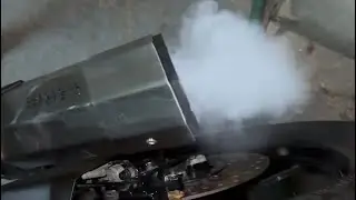Duke 390 white smoke problem but not an engine