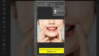 How to apply teeth whitening effect? #icsa