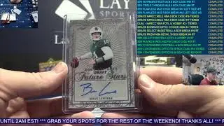 2020 Leaf Ultimate Draft Football 1 Box Break for Aaron Y