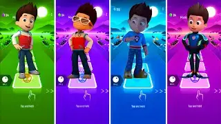 Paw Patrol VS Marshall VS Rubble Paw Patrol VS Ryder Paw Patrol - Tiles Hop EDM Rush 