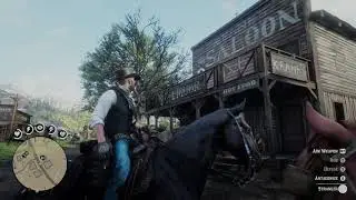 Red Dead Redemption 2 Pursued by unusually aggressive NPC in Valentine