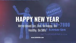 Happy New Year! 🎉  We'll be closed for Dec. 31st | Hettler Insurance Agency (806) 798-7800