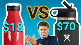 Hydro Flask Killer | Super Sparrow Water Bottle Review | What's Inside a Vacuum Sealed Water Bottle?