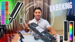 Chegou! Bastão de LED Luxceo P520 e P100 | Unboxing + Detalhes 4k