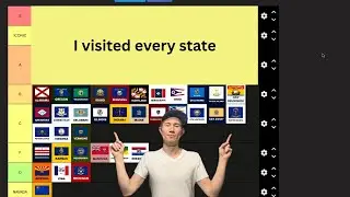 I VISITED EVERY STATE TO RANK THEM! Canada and US tier list.