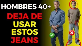 Los Jeans Correctos para Todo Hombre Despu&eacute;s de los 40 (Te Hacen Ver Mejor al Instante)