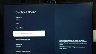 Google TV Streamer 4K | Enable or Disable 