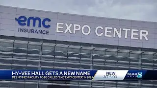 Iowa Events Center's Hy-Vee Hall will be renamed in 2025