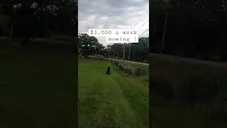 Make $12,000 a month mowing! #lawncare #subscribe #money #makemoney #fyp #watch #shorts #viral