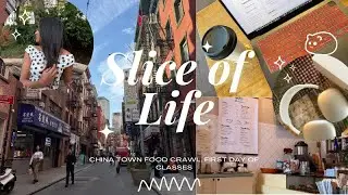 First Week of Classes | New Semester Reset, Syllabus & Chinatown Food Crawl 💻☕🍜