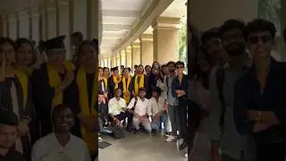 Computer Science convocation ceremony in college🎓#viralvideo #trending #convocationday