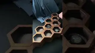Premium Honeycomb Wooden Watch Case - The Ultimate Watch Storage Solution for Men