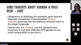 Audiovisual Translation Unit3 Part1