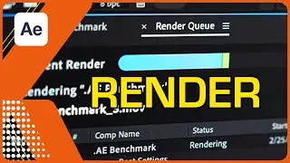 ▶️ Como RENDERIZAR en After Effects - AUMENTA la VELOCIDAD de Render SIN Perder CALIDAD DE VIDEO