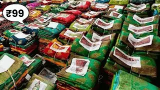 भारत की सबसे बड़ी Women's Wear फैक्ट्री | Saree Manufacturer in Surat | Surat Saree Wholesale Market