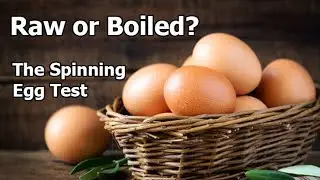 Raw or Boiled Egg Trick | Spinning Egg Test