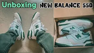 NEW BALANCE 550 GREEN | UNBOXING AND REVIEW | REPLICA | INDIA