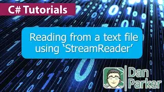 C# Tutorials : Reading from a text file using &lsquo;StreamReader'