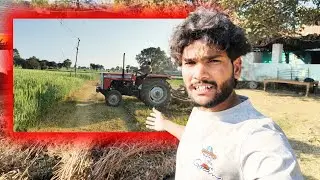 Argent Mein Tuvar Hatane Padi | Tractor Haqwa Diya Khet Per||😮‍💨(Daily Vlogs)@SabeerVlogsSKB 
