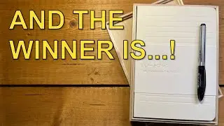WINNER ANNOUNCED! iA Notebook competition