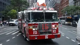 *EQ2B PRIORITY* FDNY ladder 16 responding 9/14/23