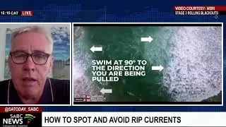 How to spot and avoid rip currents: Dr Cleeve Robertson