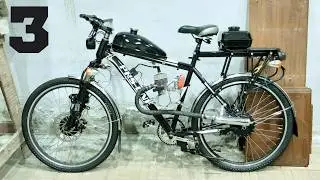 Building a hybrid motorcycle/electric bicycle, part 3