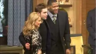 Robert Pattinson Live with Kelly & Michael Nov 8 2012