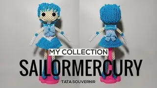 DIY Doll Sailor Mercury With Beads /Manik /How to Bead/Miçangas