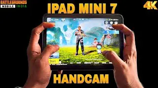 IPAD MINI 7 PUBG HANDCAM 🔥PUBG TEST &hearts;️ HDR + EXTREME 🔥 4 FINGERS CLAW+ FULL GYRO &hearts;️ BEST SENSITIVITY