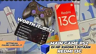 Nyobain Settingan Lancar AetherSX2 Di Redmi 13C - Hp Gaming 1 Jutaan Dari Xiaomi