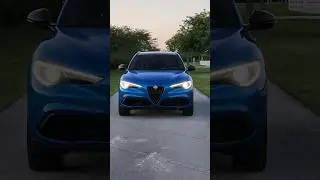 Features that I love about the 2023 Alfa Romeo Stelvio #alfaromeo #stelvio #suv #shorts #travel #car
