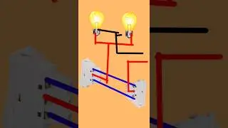 2way switch connection diagram #electrical#wiring #diagram #2wayswitch #youtubeshorts #shortfeed