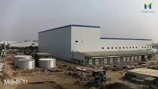 Time Lapse  Construction Video Marico Ltd  Camera 01