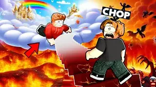 Escaping Heaven or Hell? Roblox Stairs of Doom Challenge!