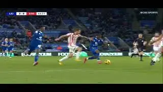Patson Daka goal for Leicester City against Stock City | Championship 2025