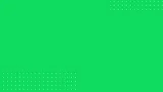 Green Screen Dots Motion Graphics | Animated Overlay for Video Editing