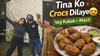Tina Ko Crocs Dilaye 😍 | Veg Kabab Banaye 🍽️ | Fun Family Vlog | Subscribe ❤️