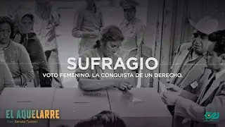 🔴 #EnVivo​ | Ya inicia #ElAquelarre​ con Renata Turrent. Sufragio femenino, primeras conquistas fem