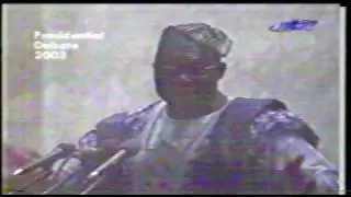 PRESIDENTIAL DEBATE: CHIEF OLUSEGUN OBASANJO