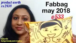 Fabbag may 2018 unboxing and review | beauty bag | subscription box may , fabbag unboxing and review