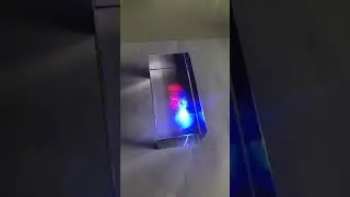 UV Laser Marking Machine Engraving Crystal Glass