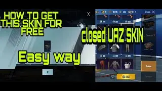 THE SKULL UAZ SKIN | HOW TO GET IT FREE EASY WAY TO GET IT