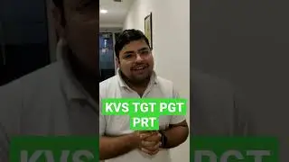 KVS TGT PGT PRT #shorts #kvs #prt #tgt #pgt #surprise #kvsclass #kvsexam2023 #kvspreparation #exam