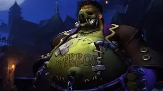 Roadhog - Junkenstein's Monster - Overwatch Halloween Legendary Skin Showcase