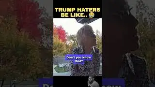 Ненавистники Трампа ведут себя как... 😳