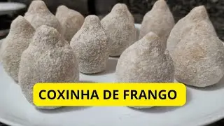 Coxinha de Frango Perfeita – Crocante por Fora e Cremosa por Dentro